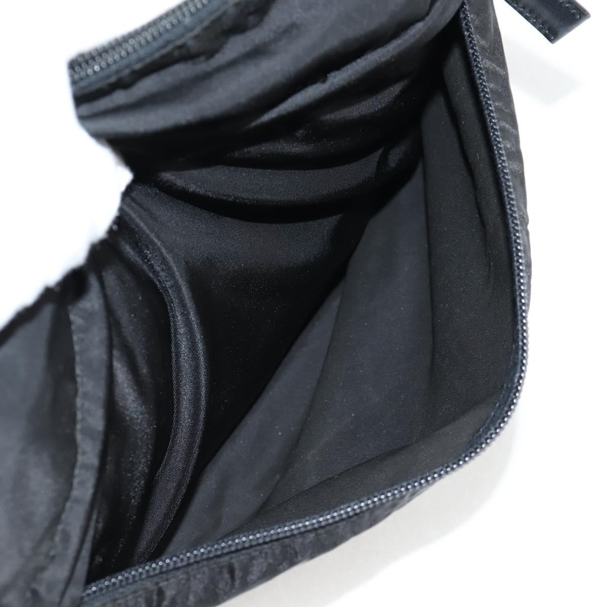 Prada Vintage Shoulder Bag Tessuto, Black, Nylon, Shoulder Bag