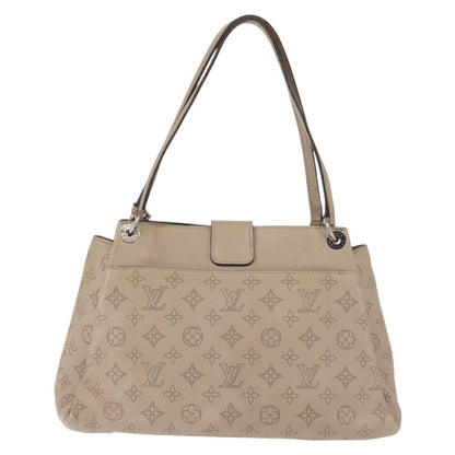 Louis Vuitton Sevres Handbag Mahina Leather, BEIGE, LEATHER, Handbag