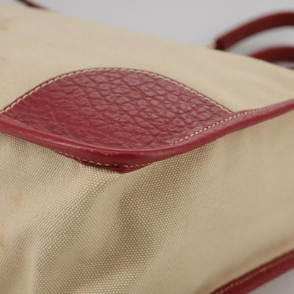 Prada Vintage Tote Canvas, BEIGE, CANVAS, Tote bag