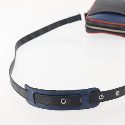 Louis Vuitton Danube Handbag Epi Leather, NAVY, LEATHER, Handbag