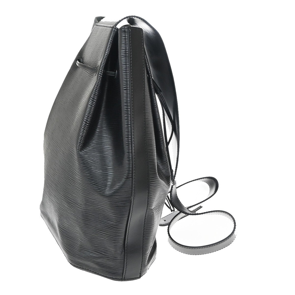 Louis Vuitton Vintage Sac d'Epaule Handbag Epi Leather, BLACK, LEATHER, Handbag