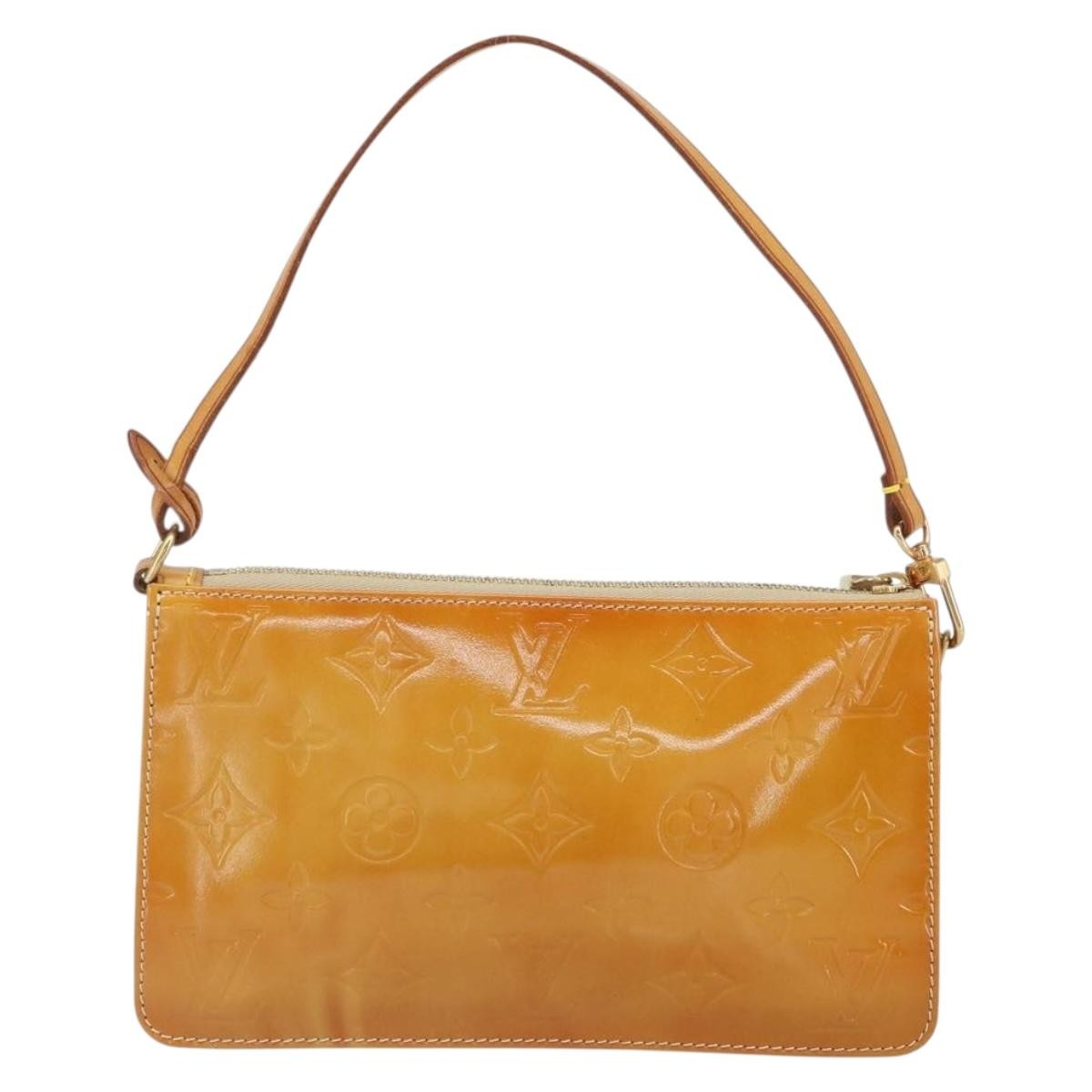 Louis Vuitton Lexington Pochette Patent Leather, BEIGE, PATENT_LEATHER, Clutche & pouche