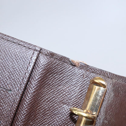 Louis Vuitton Agenda Cover Damier Azur, BROWN, CANVAS, Toiletry Case