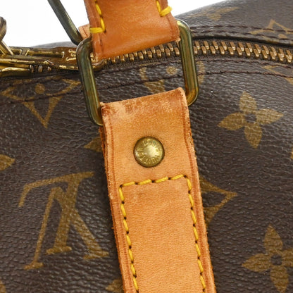 Louis Vuitton Keepall Bag Monogram Canvas, Brown, Canvas, Travel Bag