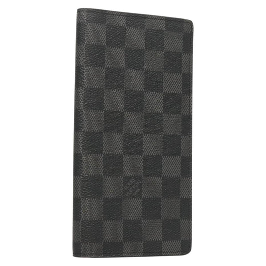 Louis Vuitton Brazza Long Bifold wallet Damier, GRAY, CANVAS, Wallets