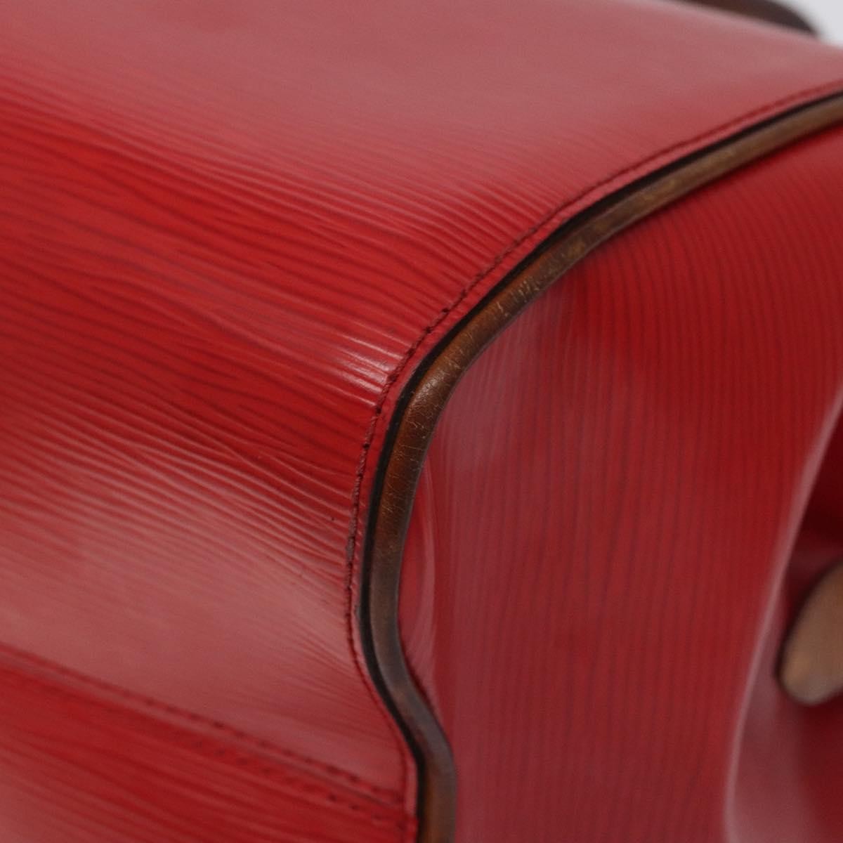 Louis Vuitton Doc Handbag Epi Leather, RED, LEATHER, Handbag