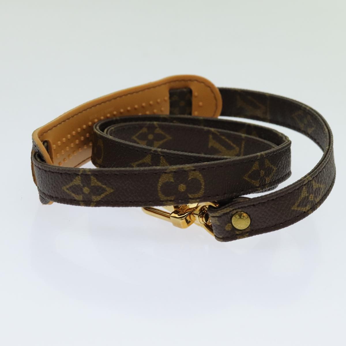 Louis Vuitton Bandouliere Monogram Canvas and Leather, BROWN, CANVAS, Straps