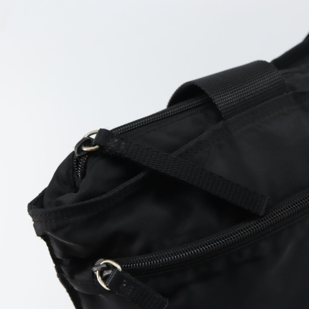 Prada Vintage Tote Tessuto, BLACK, NYLON, Tote bag