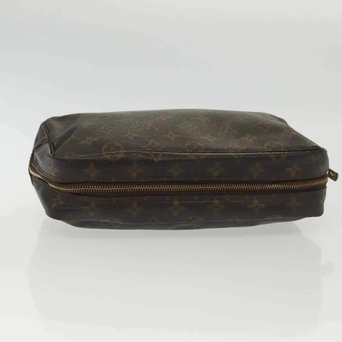 Louis Vuitton Trousse Toilette Monogram Canvas, BROWN, CANVAS, Clutche & pouche