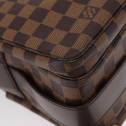 Louis Vuitton Naviglio Handbag Damier, BROWN, CANVAS, Shoulder bag