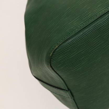 Louis Vuitton Petit Noe Handbag Epi Leather, GREEN, LEATHER, Shoulder bag