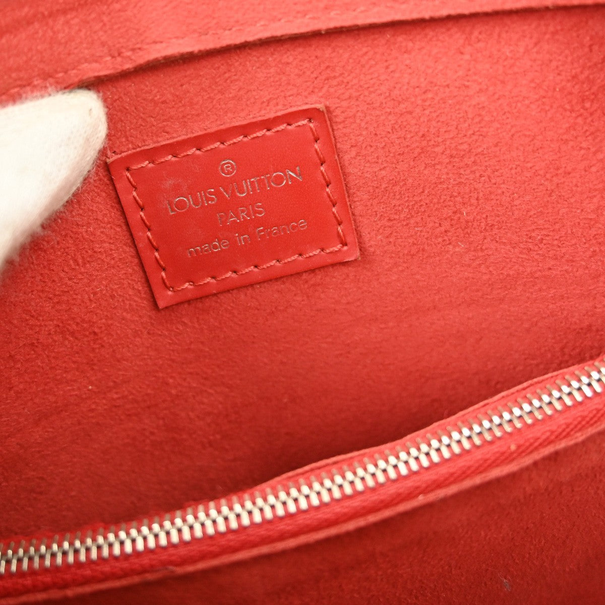 Louis Vuitton Pont Neuf Handbag Epi Leather, RED, LEATHER, Handbag