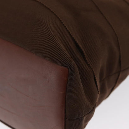 Salvatore Ferragamo Vara Tote Canvas, BROWN, CANVAS, Tote bag