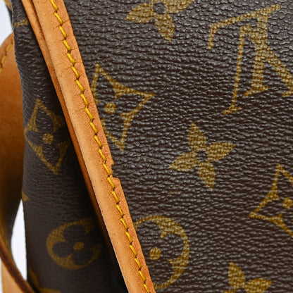 Louis Vuitton Saumur Handbag Monogram Canvas, Brown, Canvas, Shoulder Bag