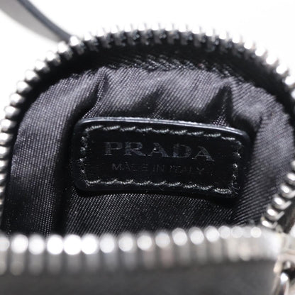 Prada Cargo Phone Holder Crossbody Bag Tessuto, BLACK, NYLON, Crossbody bag