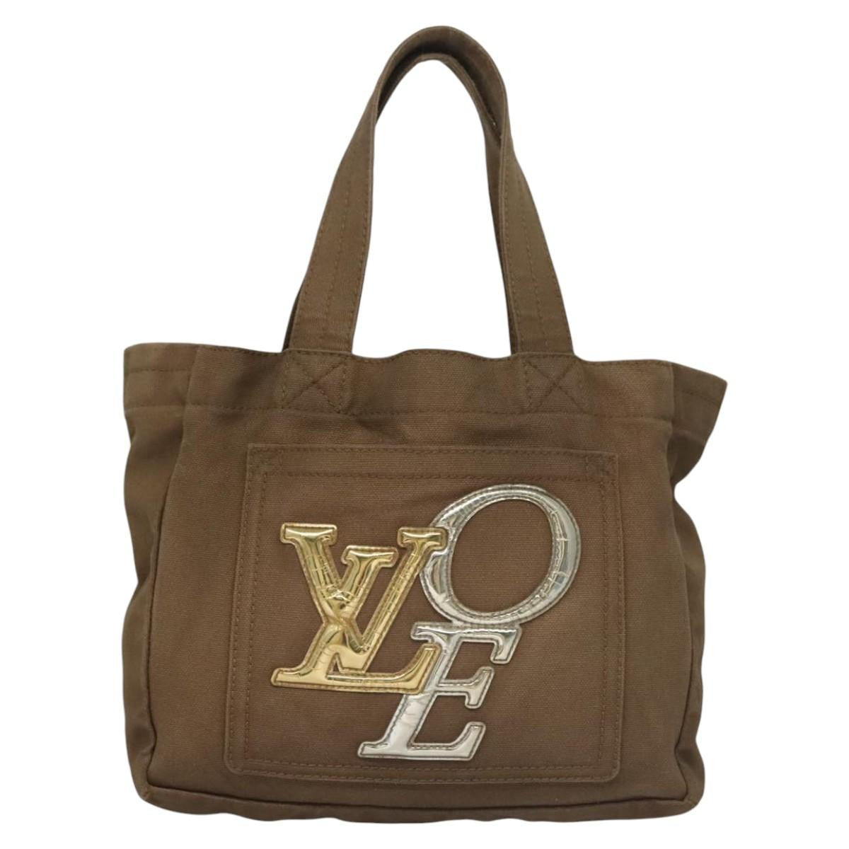 Louis Vuitton That's Love Tote Canvas, KHAKI, CANVAS, Tote bag