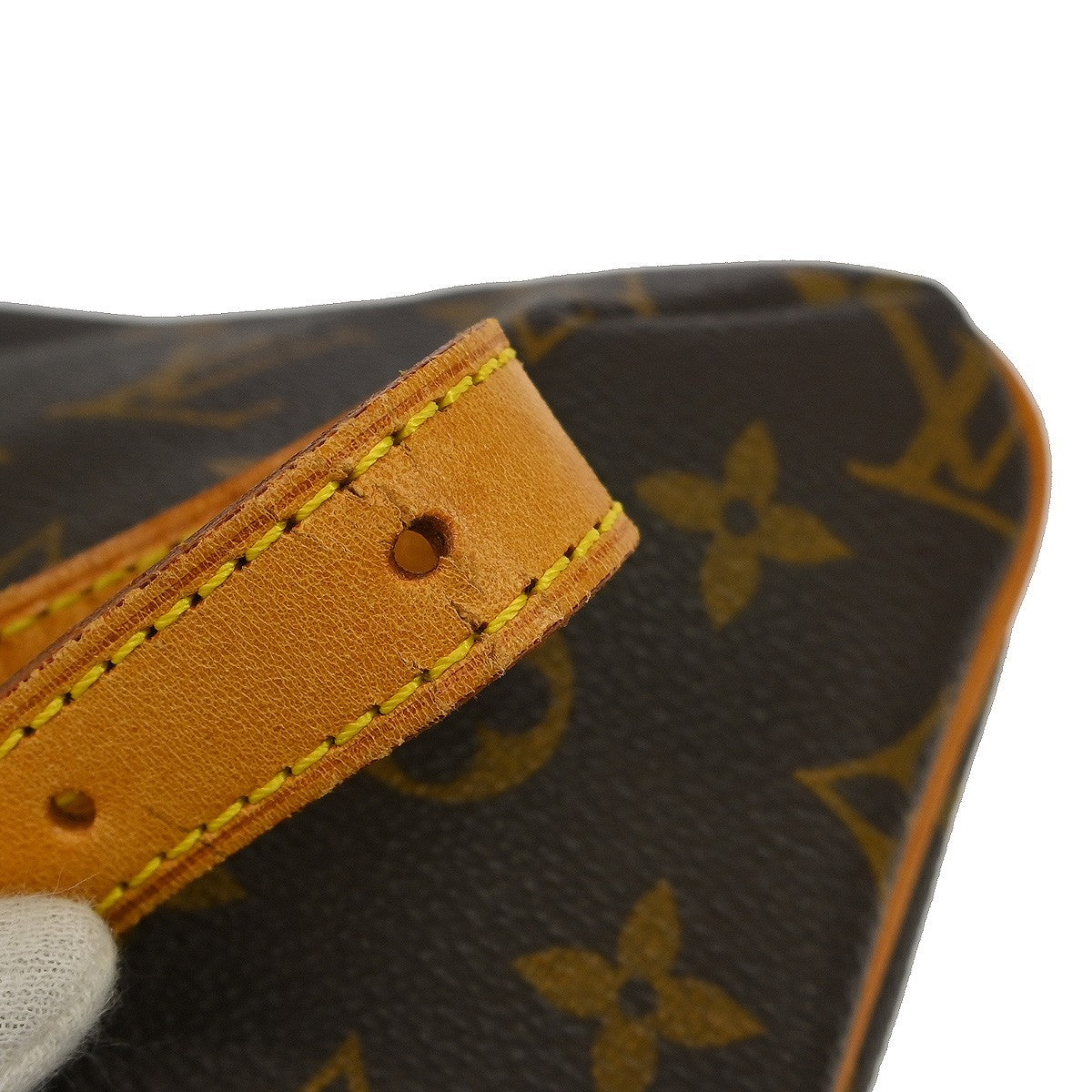 Louis Vuitton Musette Salsa Handbag Monogram Canvas, Brown, Canvas, Shoulder Bag