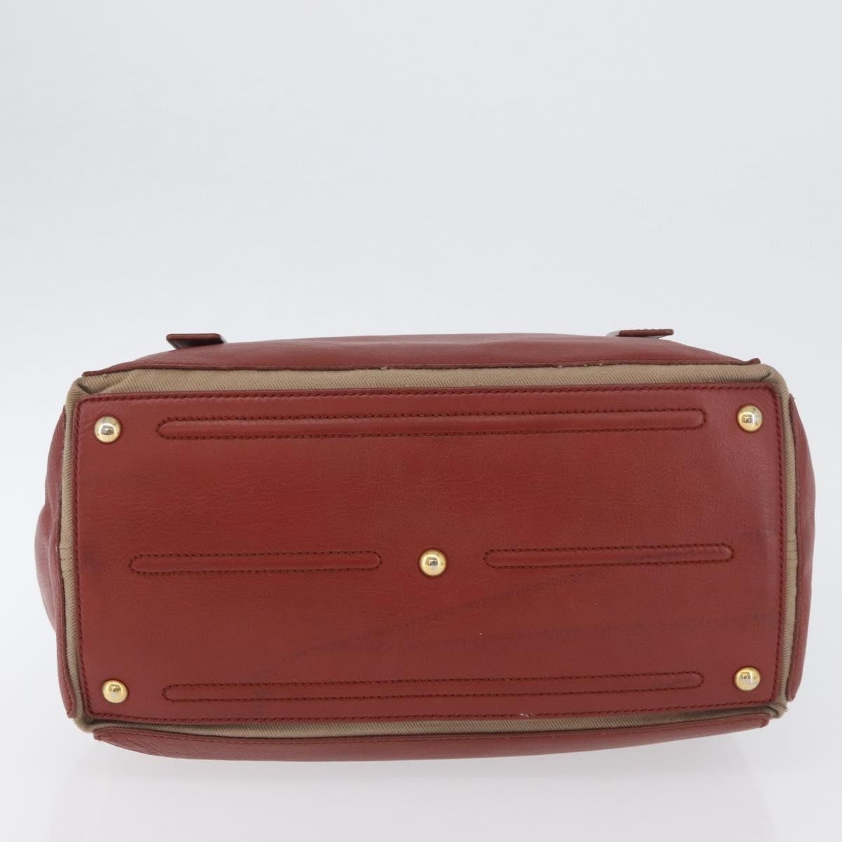 Saint Laurent Muse Two Bag Leather, Red, Leather, Handbag