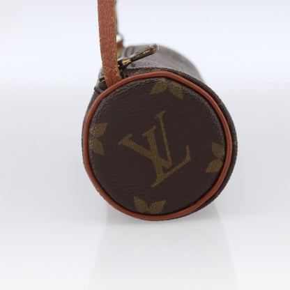 Louis Vuitton Papillon Pochette Monogram Canvas, BROWN, CANVAS, Clutche & pouche