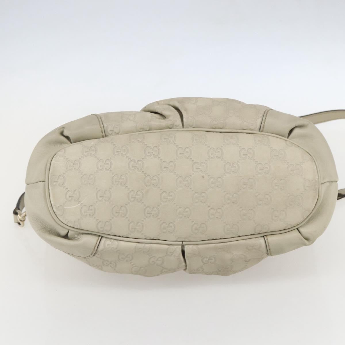 Gucci Sukey Top Handle Satchel Guccissima Leather, ECRU, LEATHER, Tote bag