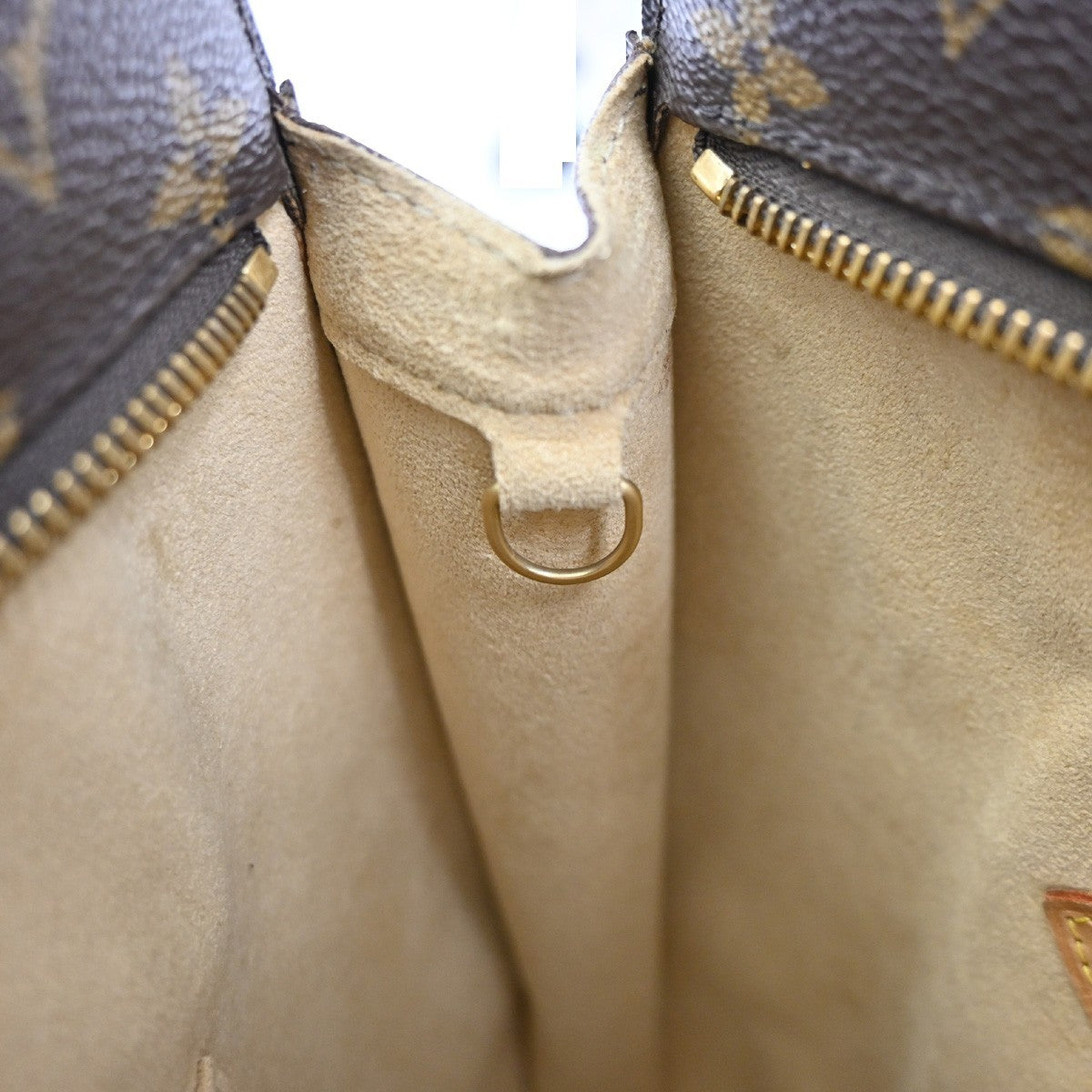 Louis Vuitton Babylone Handbag Monogram Canvas, BROWN, CANVAS, Shoulder bag