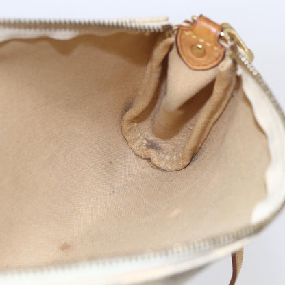 Louis Vuitton Eva Handbag Damier, WHITE, CANVAS, Handbag