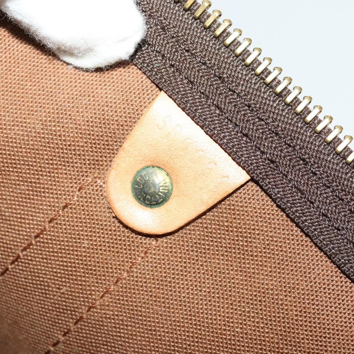 Louis Vuitton Keepall Bag Monogram Canvas, BROWN, CANVAS, Travel bag