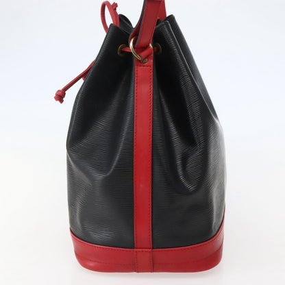 Louis Vuitton Petit Noe NM Handbag Epi Leather, BLACK, LEATHER, Handbag