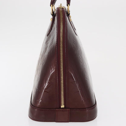 Louis Vuitton Alma Handbag Patent Leather, Red, Patent Leather, Handbag