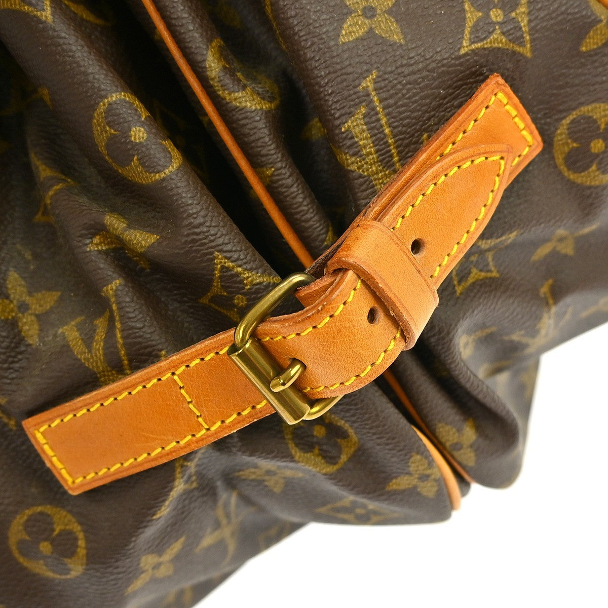Louis Vuitton Saumur Handbag Monogram Canvas, Brown, Canvas, Shoulder Bag