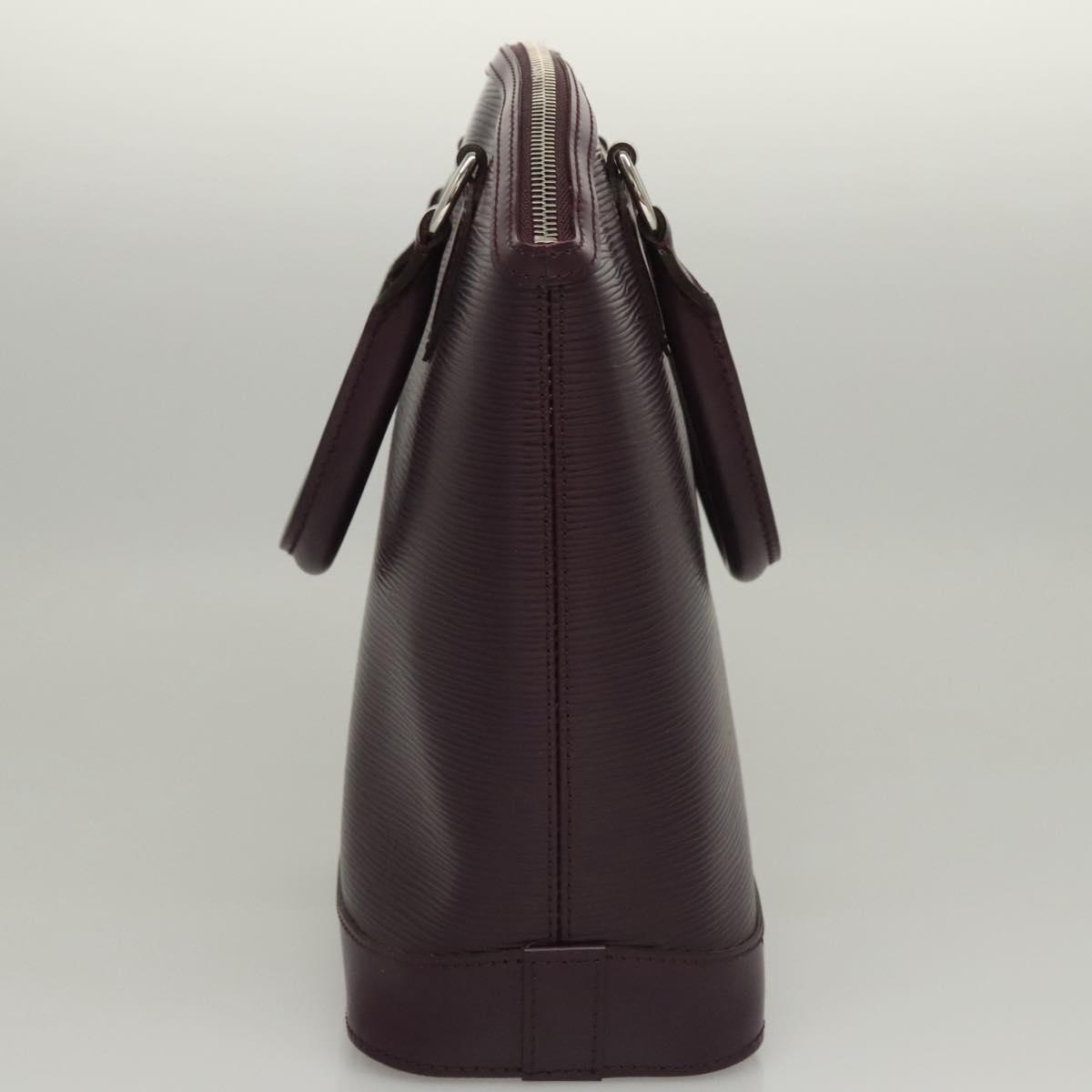 Louis Vuitton Lockit Handbag Epi Leather, PURPLE, LEATHER, Handbag