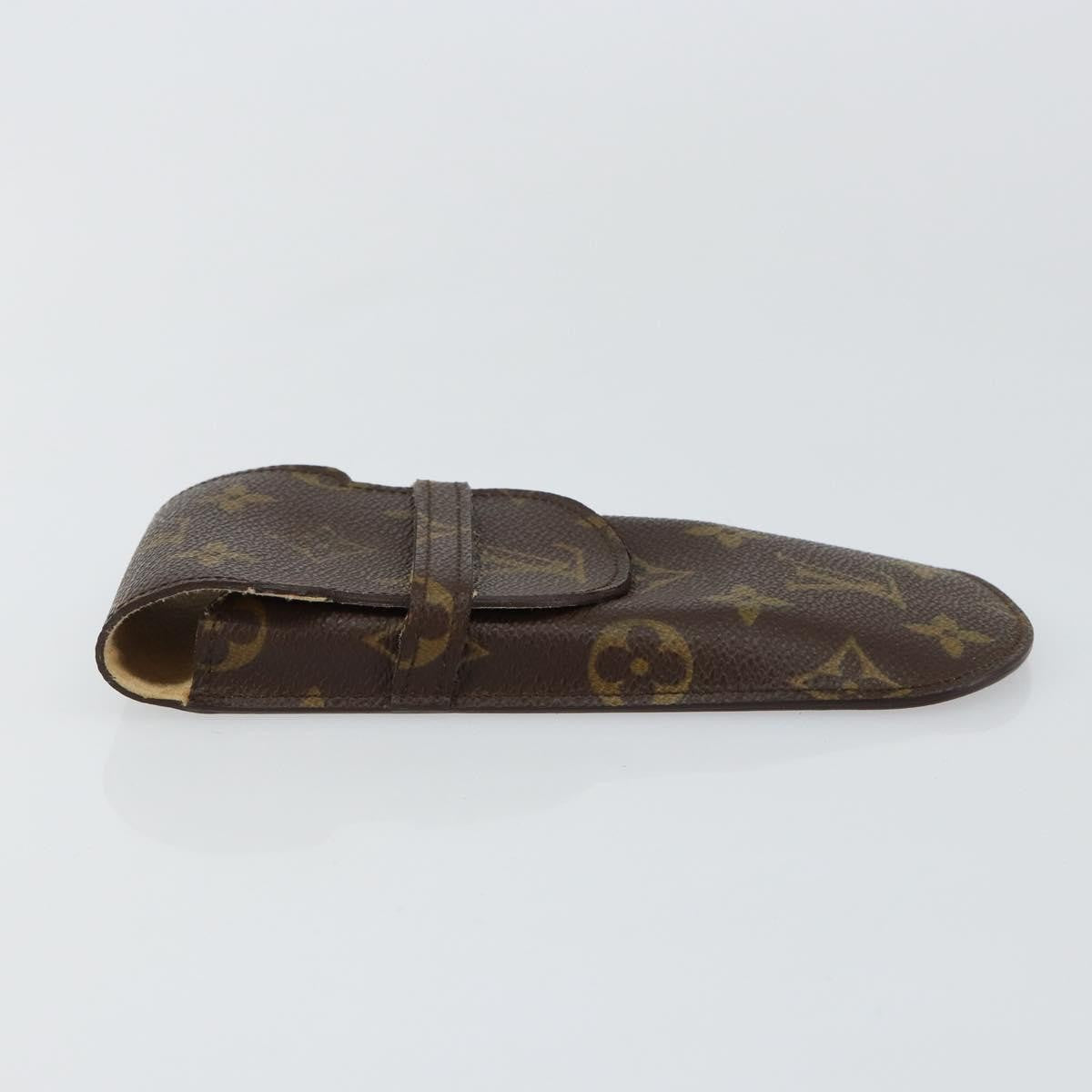 Louis Vuitton Etui à lunette Canvas, BROWN, CANVAS, Sunglasse