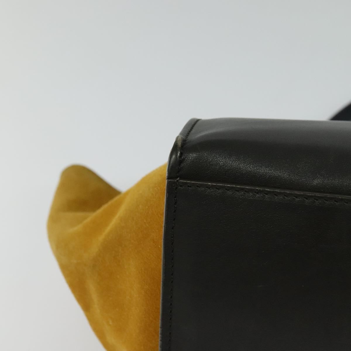 Celine Trapeze Bag Leather with Suede, MULTICOLOUR, LEATHER, Handbag