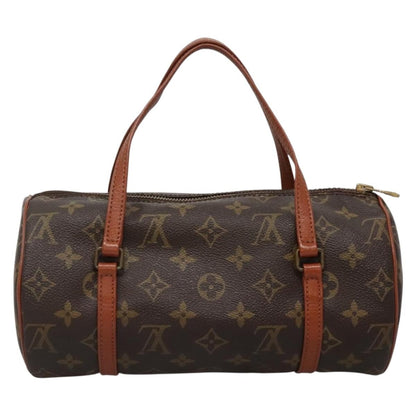 Louis Vuitton Papillon Handbag Monogram Canvas, BROWN, CANVAS, Handbag