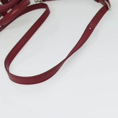Balenciaga Triangle Duffle Bag Leather, RED, LEATHER, Handbag