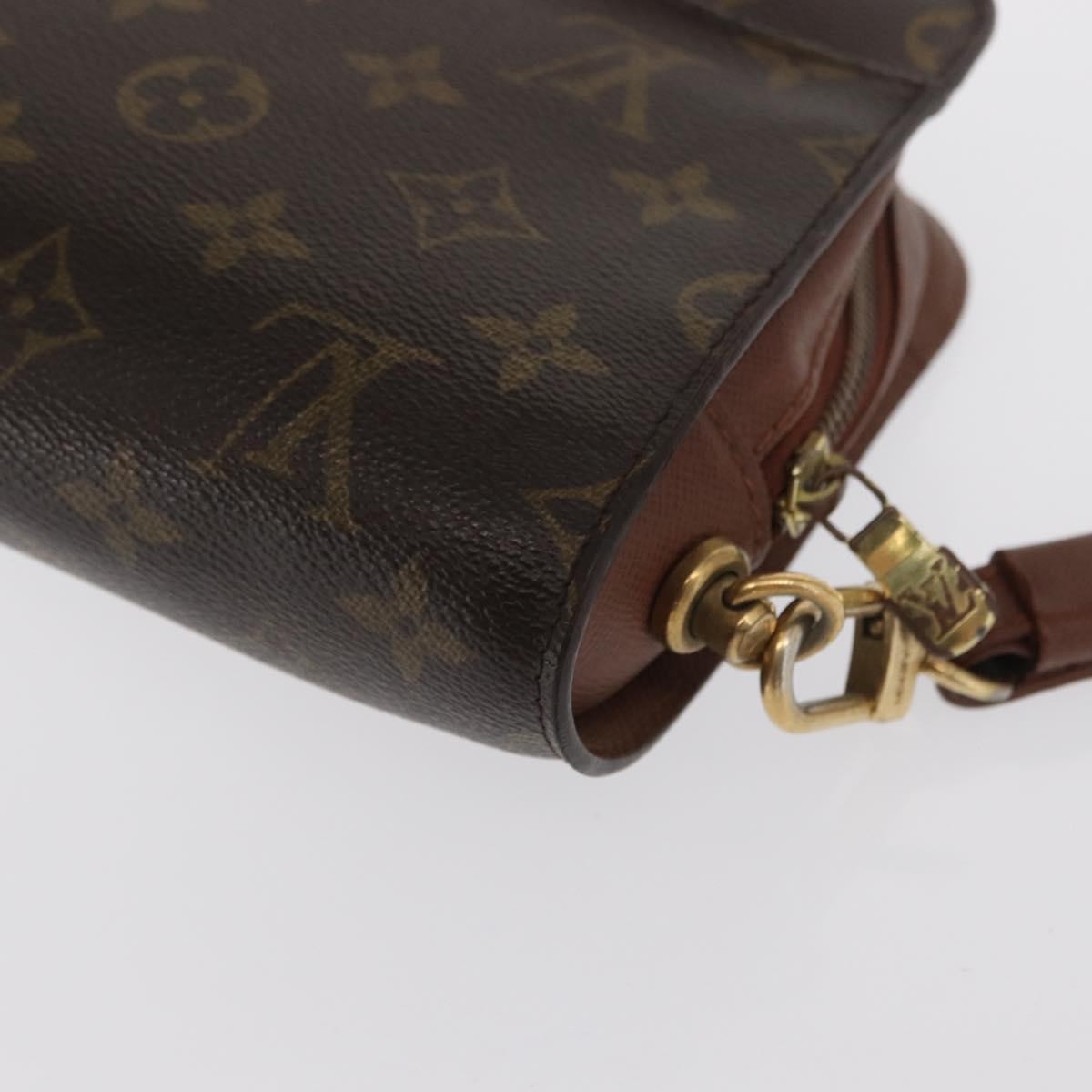 Louis Vuitton Pochette Orsay Monogram Canvas, BROWN, CANVAS, Clutche & pouche