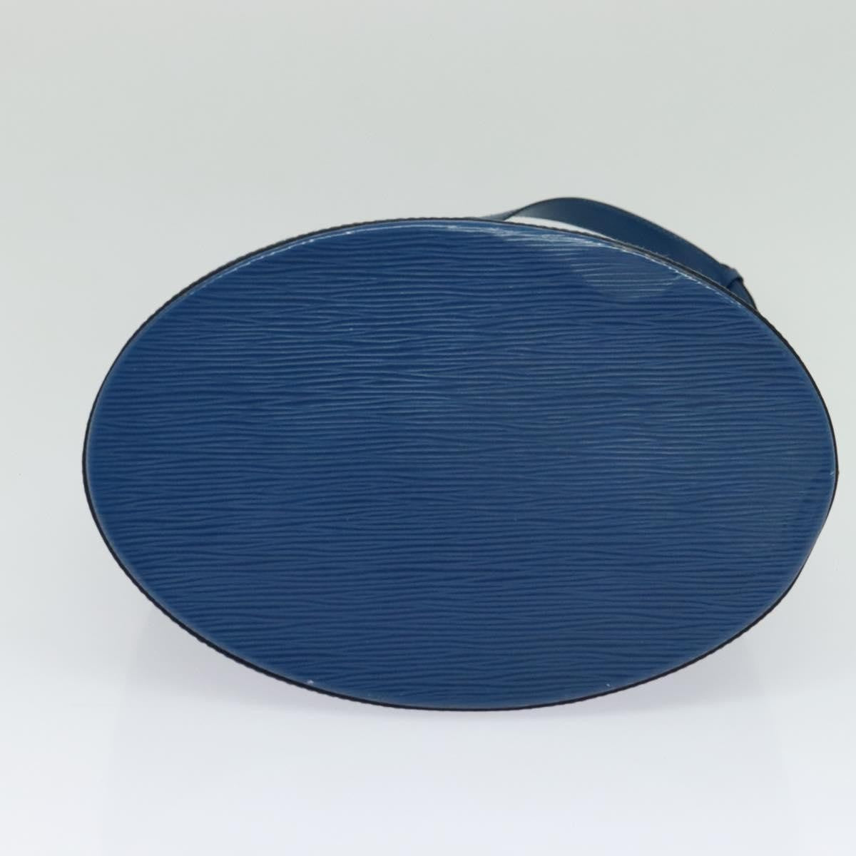 Louis Vuitton Cluny Shoulder Bag Epi Leather, BLUE, LEATHER, Shoulder bag