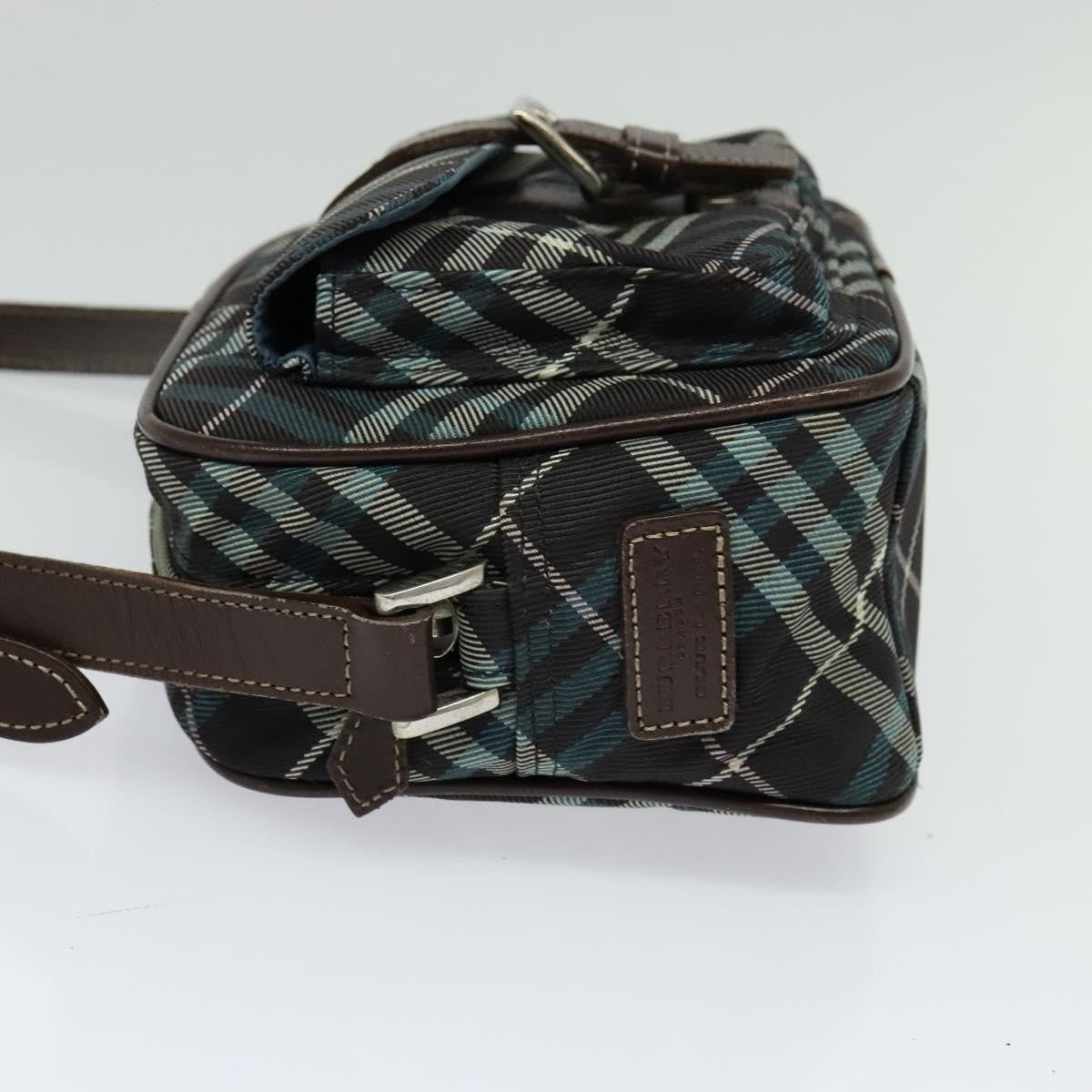 Burberry Nova Check Blue Label Nylon, BROWN, NYLON, Shoulder bag