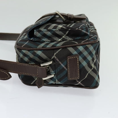 Burberry Nova Check Blue Label Nylon, BROWN, NYLON, Shoulder bag