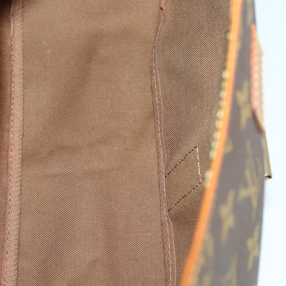 Louis Vuitton Saumur Handbag Monogram Canvas, BROWN, CANVAS, Shoulder bag