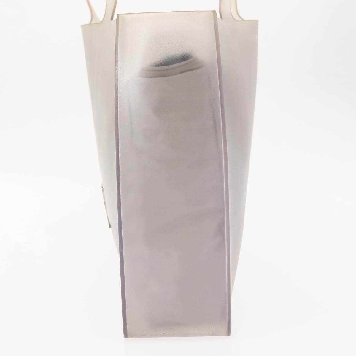 Chanel Jelly Tote Rubber, GRAY, RUBBER, Tote bag