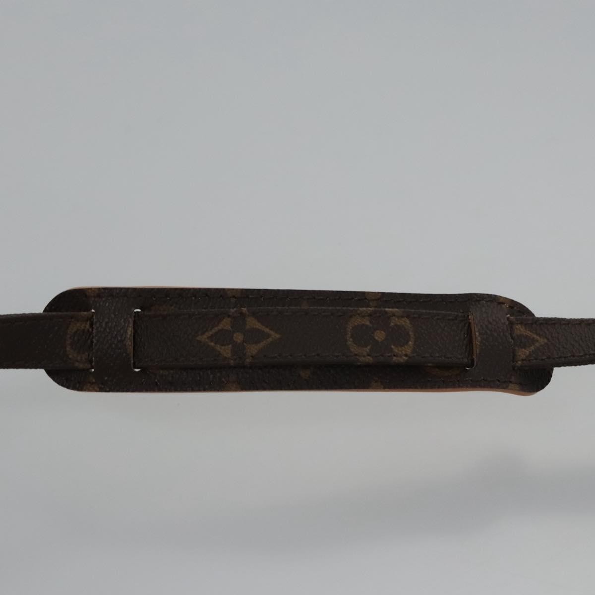 Louis Vuitton Adjustable Shoulder Strap Monogram Canvas, BROWN, CANVAS, Straps
