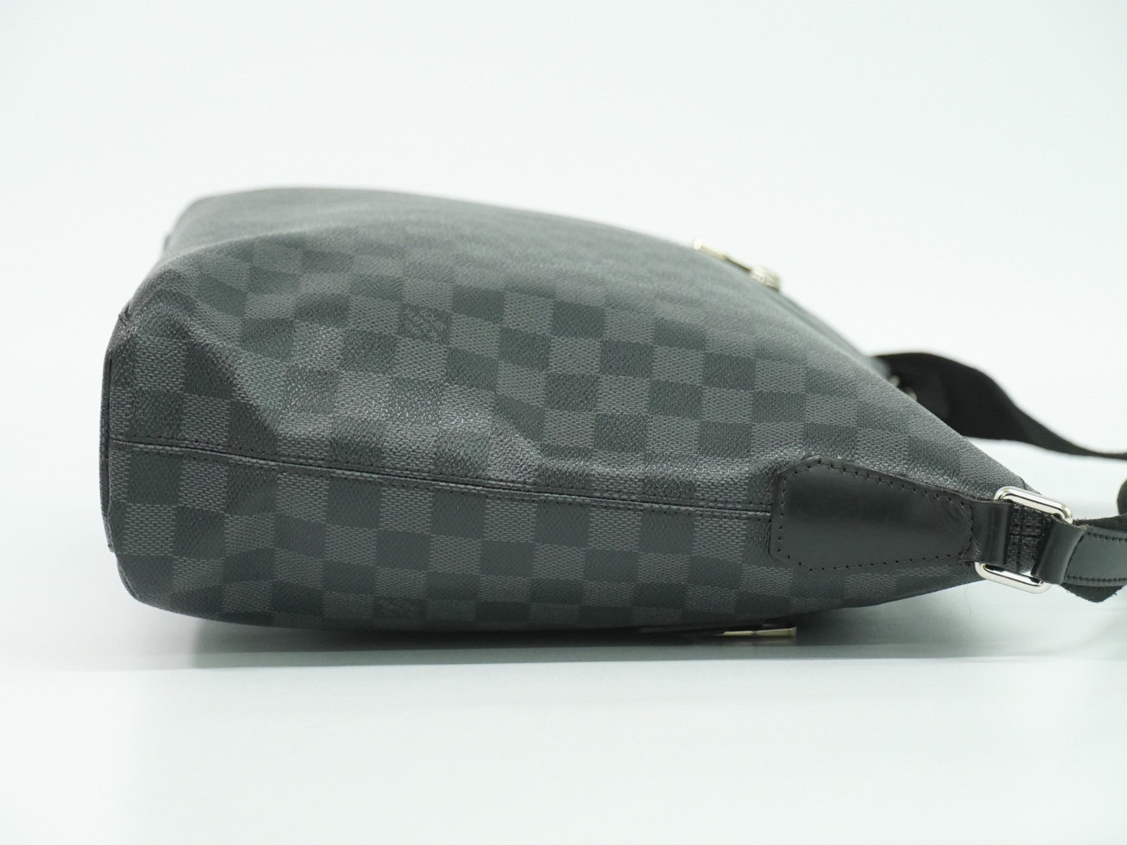 Louis Vuitton Mick Messenger Bag Damier Graphite, BLACK, CANVAS, Shoulder bag