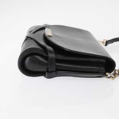 Burberry Bridle Abbott Crossbody Bag Leather, BLACK, LEATHER, Shoulder bag