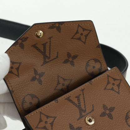 Louis Vuitton Daily Multi Pocket Belt Monogram Canvas, Brown, Canvas, Wallet
