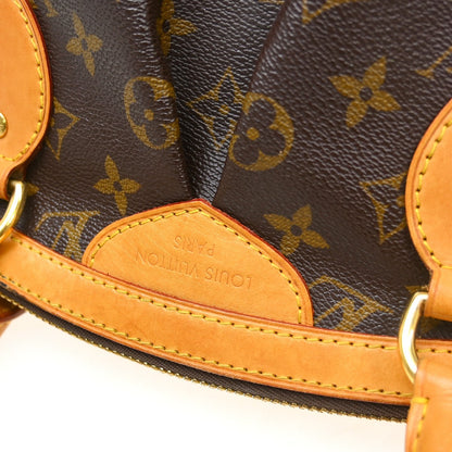 Louis Vuitton Tivoli Handbag Monogram Canvas, Brown, Canvas, Handbag