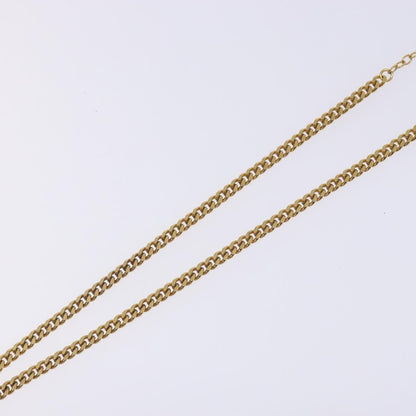 Christian Dior CD Pendant Necklace Gold-plated, GOLD, METAL, Necklace