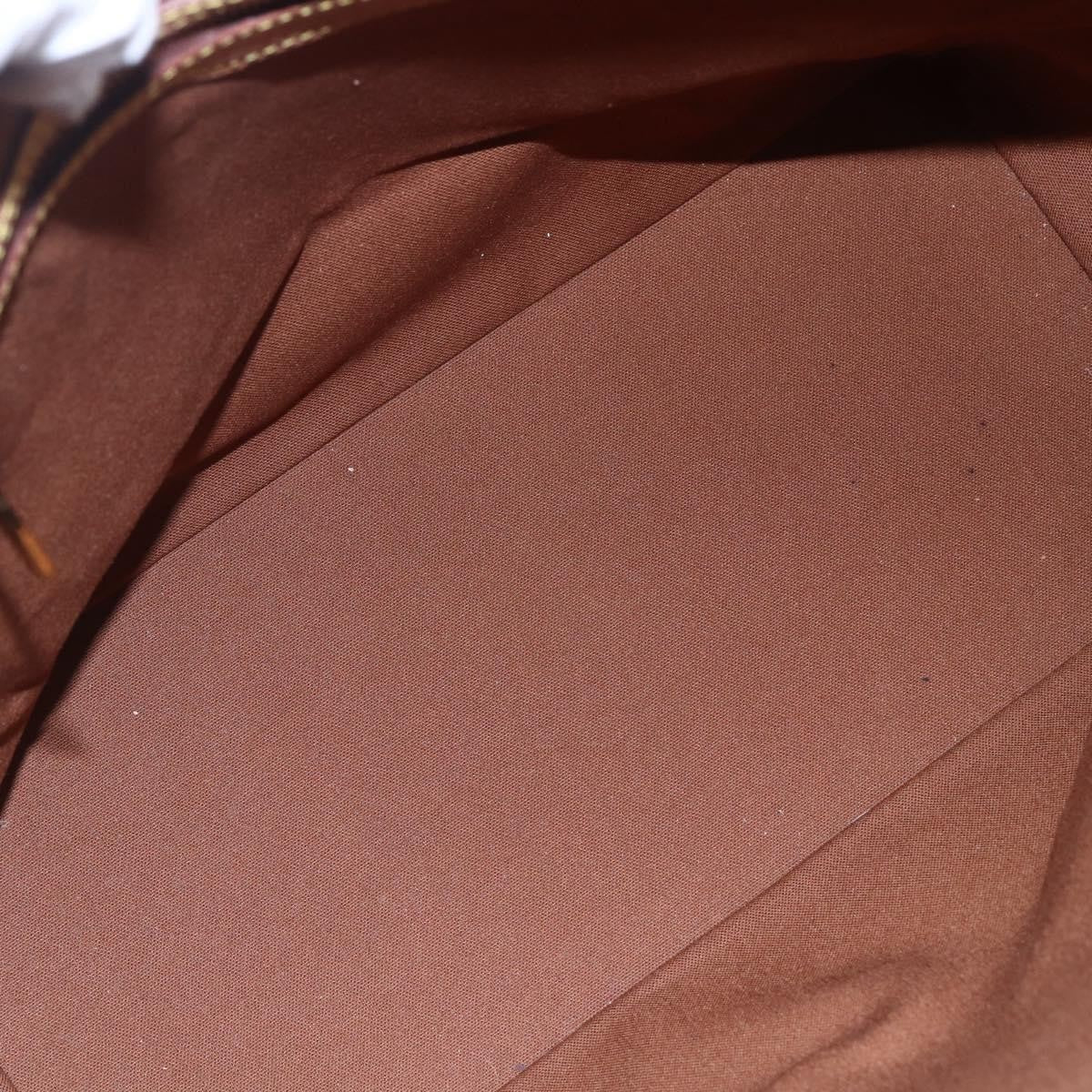 Louis Vuitton Cabas Mezzo Monogram Canvas, BROWN, CANVAS, Tote bag