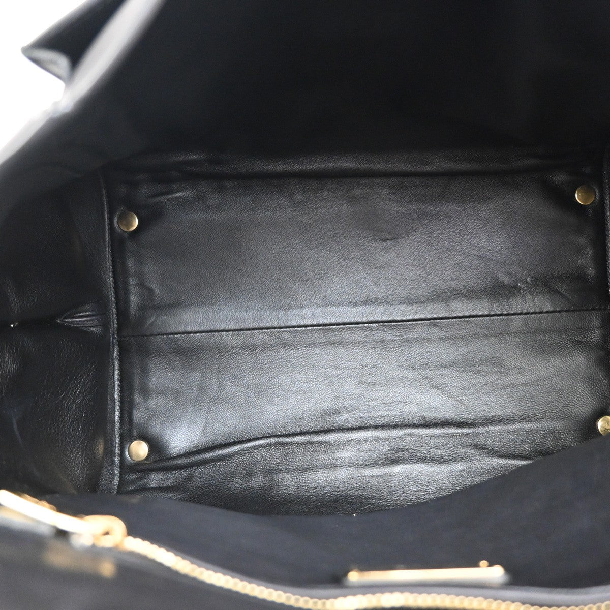 Salvatore Ferragamo Sofia Satchel Leather, BLACK, LEATHER, Handbag