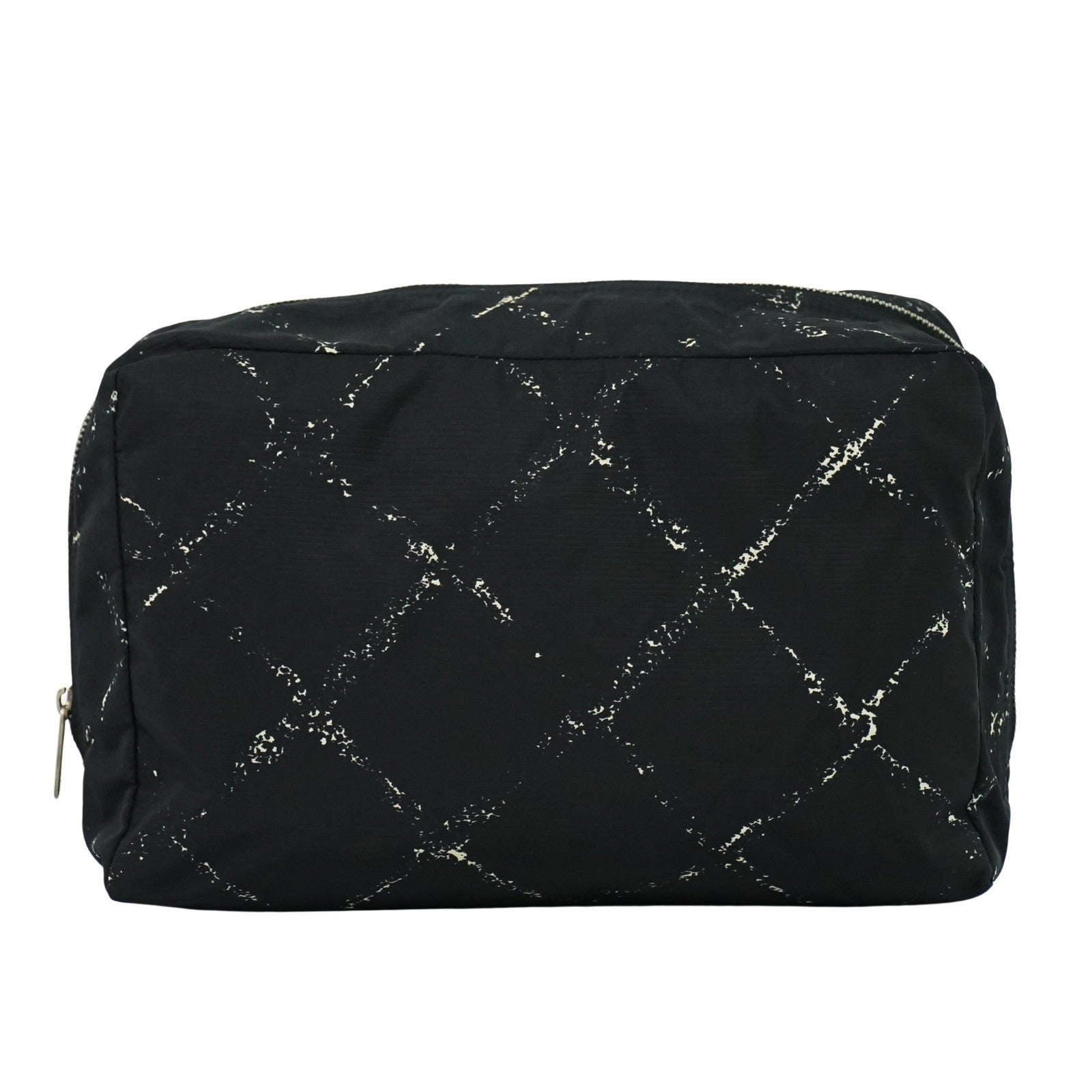 Chanel Travel line pouch Nylon, BLACK, NYLON, Travel bag